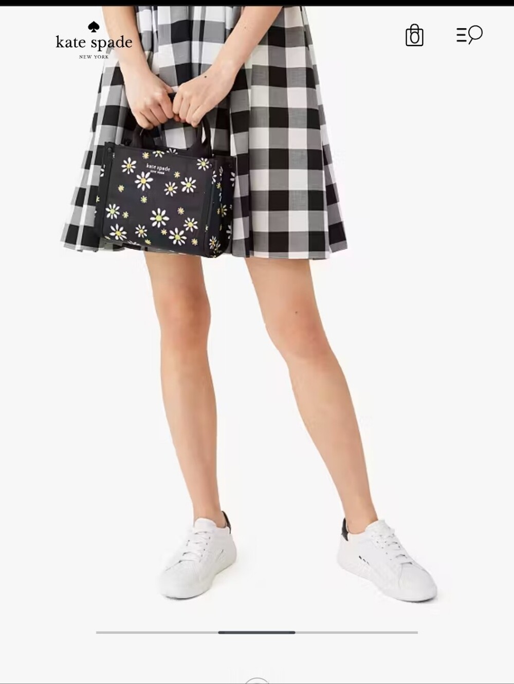 Kate Spade The Little Better Sam Daisy Dots Mini Tote